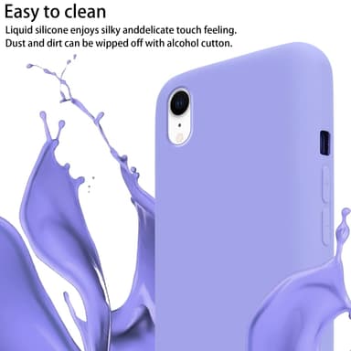 Suojakuori iPhone XR Kotelo Ketju (Violetti)
