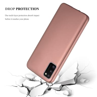 Samsung Galaxy A41 Suojakuori Kotelo (Vaaleanpunainen)