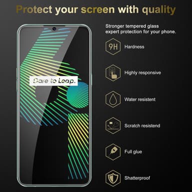 Realme 5 / 5i / 6i / C3 Näytönsuoja Karkaistu lasi