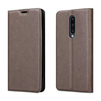 OnePlus 8 Suojakuori Lompakkokotelo (Ruskea)