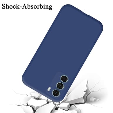 Motorola MOTO G200 5G Suojakuori Kotelo (Sininen)