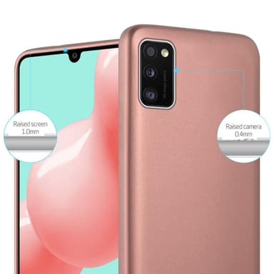 Samsung Galaxy A41 Suojakuori Kotelo (Vaaleanpunainen)