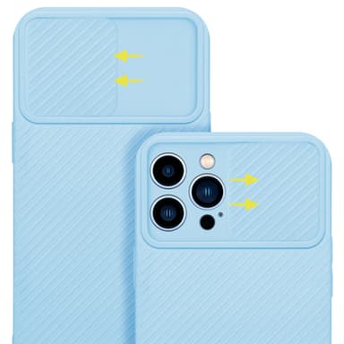 iPhone 13 PRO MAX Suojakuori Kotelo (Sininen)