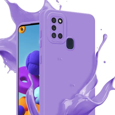 Samsung Galaxy A21s Suojakuori Kotelo (Violetti)
