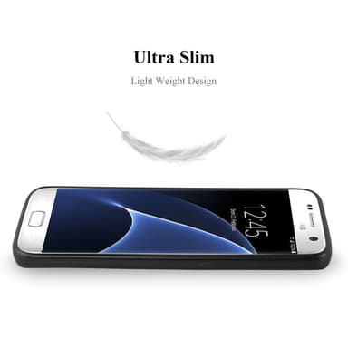 Samsung Galaxy S7 Suojakuori Kotelo (Musta)