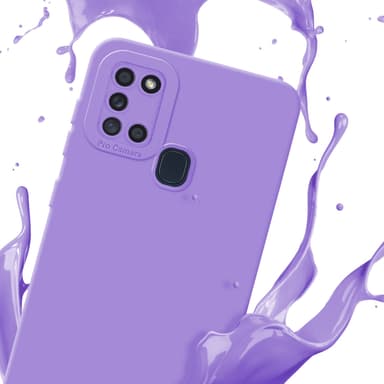 Samsung Galaxy A21s Suojakuori Kotelo (Violetti)