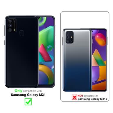 Samsung Galaxy M31 Suojakalvo Karkaistu lasi