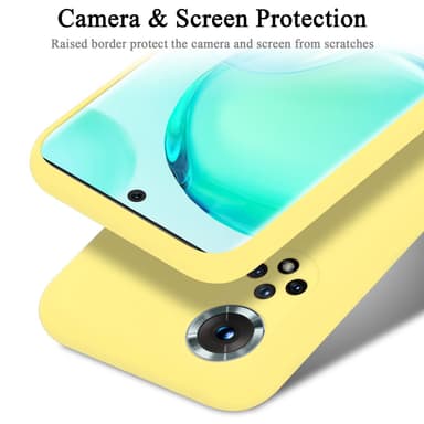 Honor 50 / Huawei NOVA 9 Suojakuori Kotelo (Keltainen)