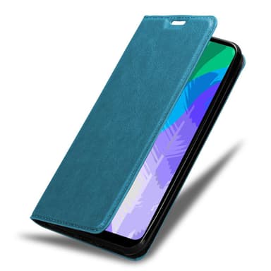 Huawei Y6P Suojakuori Lompakkokotelo (Turkoosi)