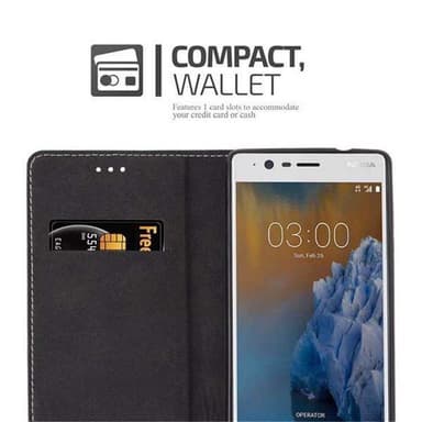 Nokia 3 2017 Suojakuori Case (Vaaleanpunainen)