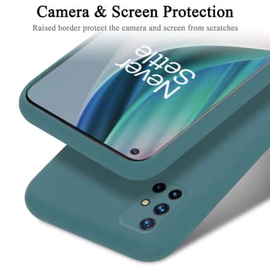 OnePlus Nord N10 5G Suojakuori Kotelo Case (Green)