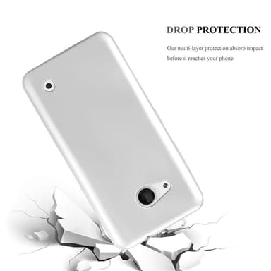 Nokia Lumia 550 Suojakuori Kotelo (Hopea)