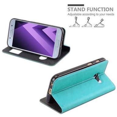 Lompakkokotelo Samsung Galaxy A5 2017 Case (Turkoosi)