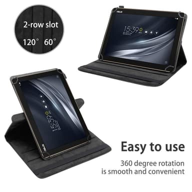 Asus ZenPad 10 (10.1 tuumaa) Suojakuori Kotelo (Musta)