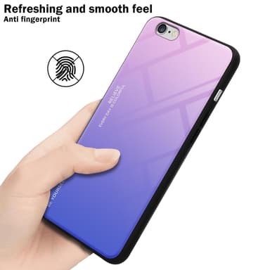 Suojakuori iPhone 6 / 6S Kotelo (Musta)