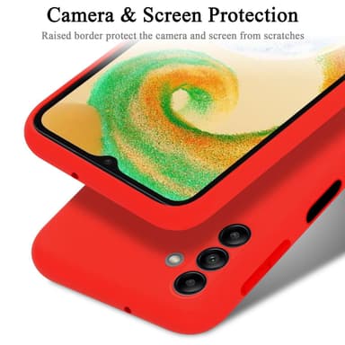 Samsung Galaxy A04s Suojakuori Kotelo (Punainen)