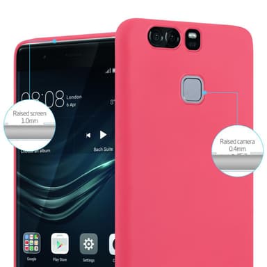 Suojakuori Huawei P9 Kotelo (Punainen)