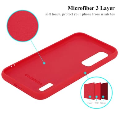 Oppo FIND X2 PRO Suojakuori Kotelo Case (Punainen)