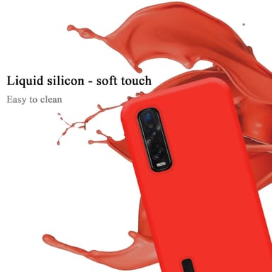 Oppo FIND X2 PRO Suojakuori Kotelo Case (Punainen)