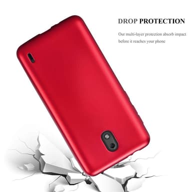 Nokia 2 2017 Suojakuori Kotelo (Punainen)