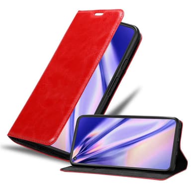 Google PIXEL 5 Suojakuori Lompakkokotelo (Punainen)