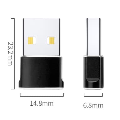 USB-sovitin Muunnin USB C:stä USB-sovittimeen