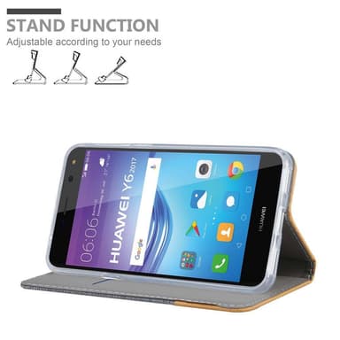Huawei Y5 2017 / Y6 2017 Suojakuori Lompakkokotelo