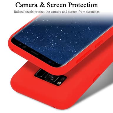 Samsung Galaxy S8 PLUS Suojakuori Kotelo (Punainen)