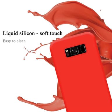 Samsung Galaxy S8 PLUS Suojakuori Kotelo (Punainen)