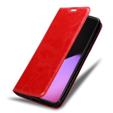 Google PIXEL 5 Suojakuori Lompakkokotelo (Punainen)