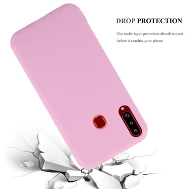 Suojakuori Samsung Galaxy A20s Kotelo (Vaaleanpunainen)