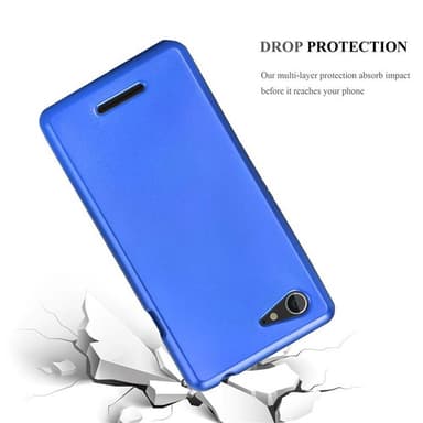 Sony Xperia E3 Suojakuori Kotelo (Sininen)
