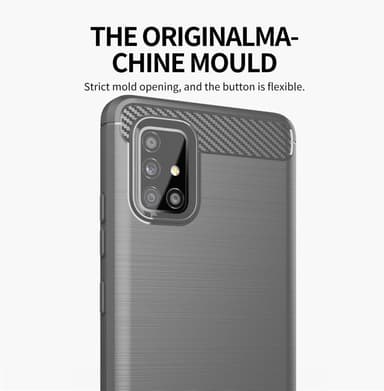 Suojakuori Samsung Galaxy A51 4G / M40s Kotelo (harmaa)