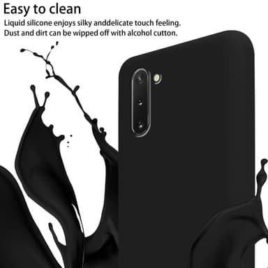 Suojakuori Samsung Galaxy NOTE 10 Kotelo (Musta)