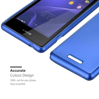 Sony Xperia E3 Suojakuori Kotelo (Sininen)