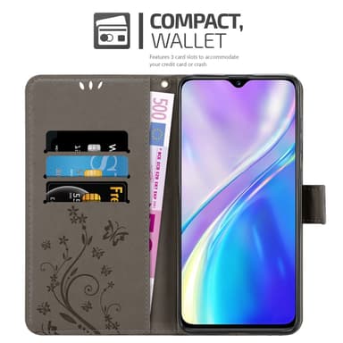 Realme X2 / XT / Oppo K5 Suojakuori Lompakkokotelo