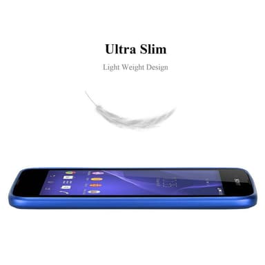 Sony Xperia E3 Suojakuori Kotelo (Sininen)