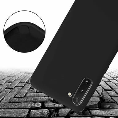 Suojakuori Samsung Galaxy NOTE 10 Kotelo (Musta)