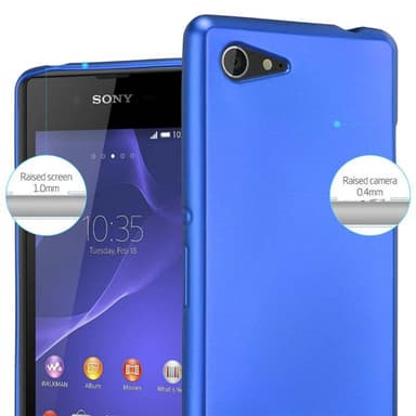 Sony Xperia E3 Suojakuori Kotelo (Sininen)