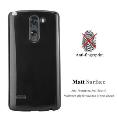 LG G3 STYLUS Suojakuori Kotelo (Musta)