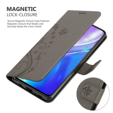 Realme X2 / XT / Oppo K5 Suojakuori Lompakkokotelo