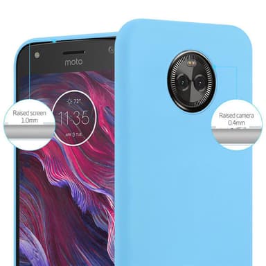 Suojakuori Motorola MOTO X4 Kotelo (Sininen)