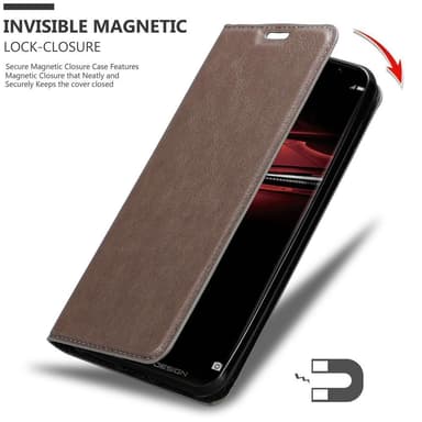 Huawei MATE RS Suojakuori Lompakkokotelo (Ruskea)