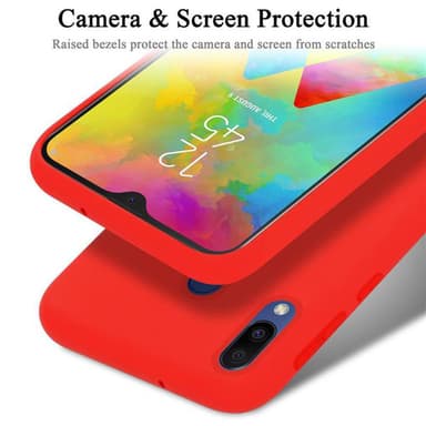 Samsung Galaxy M20 Suojakuori Kotelo (Punainen)