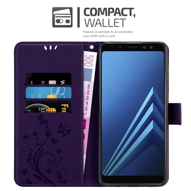 Samsung Galaxy A8 2018 Suojakuori Lompakkokotelo