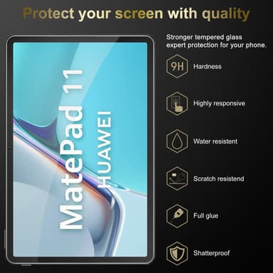 Huawei MatePad 11 (10.95 Zoll) 3x Suojakalvo Karkaistu