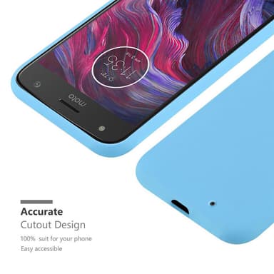 Suojakuori Motorola MOTO X4 Kotelo (Sininen)