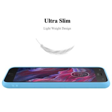 Suojakuori Motorola MOTO X4 Kotelo (Sininen)