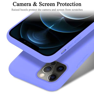 iPhone 12 PRO MAX Suojakuori Kotelo (Violetti)
