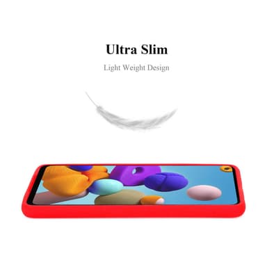 Suojakuori Samsung Galaxy A21s Kotelo (Punainen)
